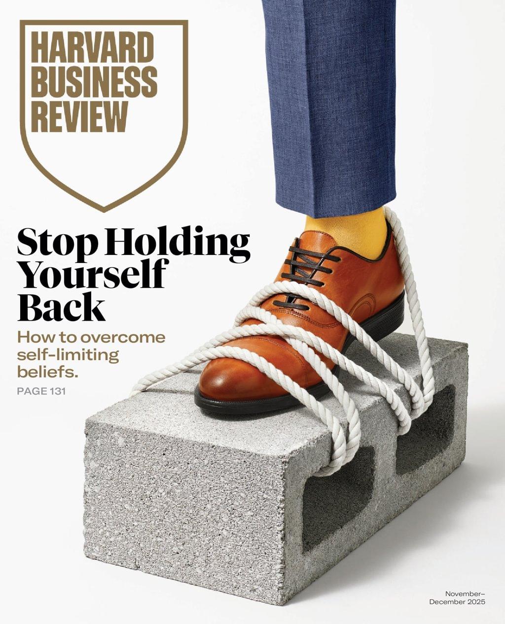 Harvard Business Review Print & Digital November 1st, 2025 Issue Cover