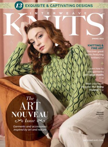 Interweave Knits Magazine January 10th, 2022 Issue Cover