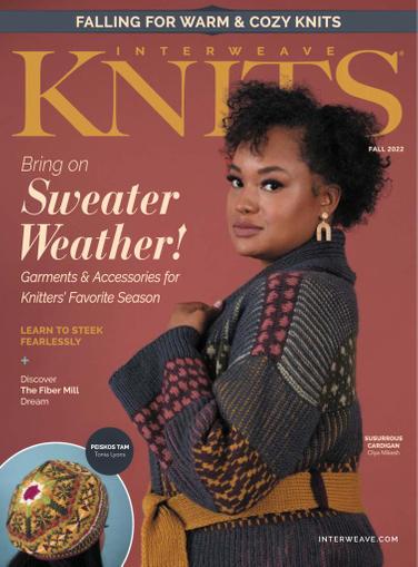 Interweave Knits Magazine July 25th, 2022 Issue Cover