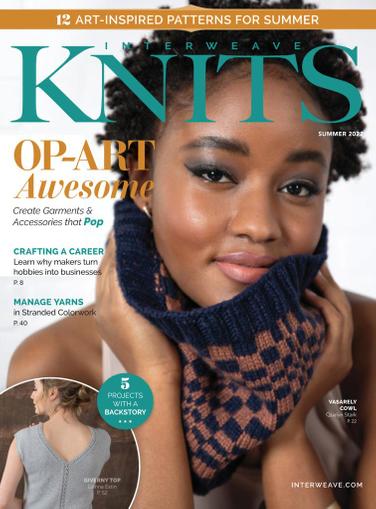 Interweave Knits Magazine May 16th, 2022 Issue Cover