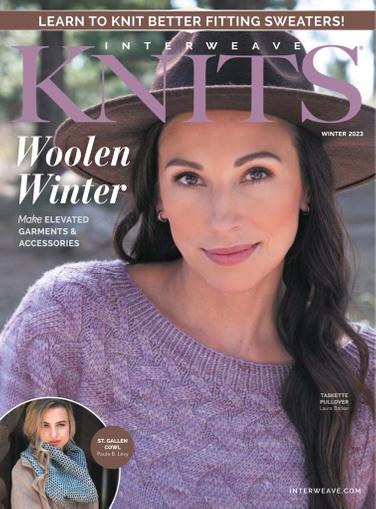 Interweave Knits Magazine October 25th, 2022 Issue Cover