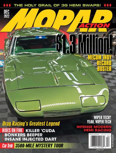 Mopar Action Magazine December 1st, 2022 Issue Cover