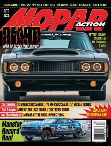Mopar Action Magazine October 1st, 2022 Issue Cover
