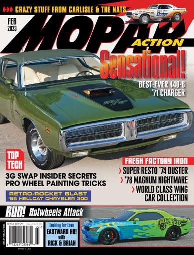 Mopar Action Magazine February 1st, 2023 Issue Cover