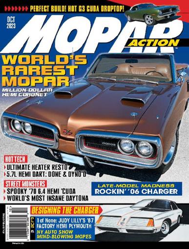Mopar Action Magazine October 1st, 2023 Issue Cover