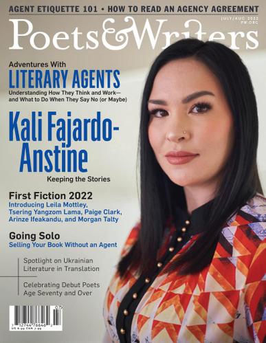 Poets & Writers Magazine July 1st, 2022 Issue Cover