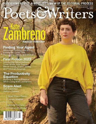 Poets & Writers Magazine July 1st, 2023 Issue Cover