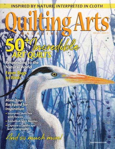 Quilting Arts Magazine August 19th, 2021 Issue Cover