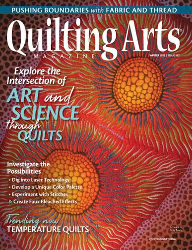 Quilting Arts Magazine November 18th, 2021 Issue Cover
