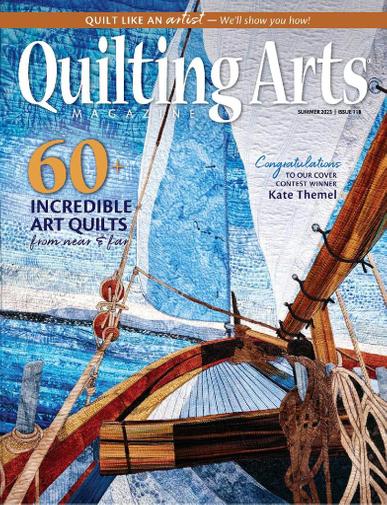 Quilting Arts Magazine May 30th, 2023 Issue Cover