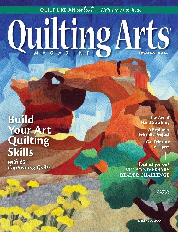 Quilting Arts Magazine Subscription                    May 16th, 2025 Issue
