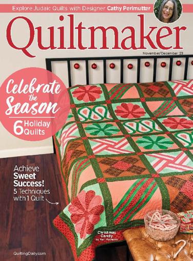 Quiltmaker Magazine November 1st, 2023 Issue Cover