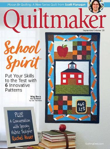 Quiltmaker Magazine September 1st, 2023 Issue Cover