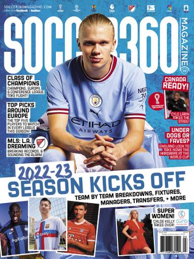 Soccer 360 Magazine July 5th, 2022 Issue Cover