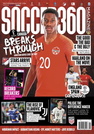 Soccer 360 Magazine May 1st, 2022 Issue Cover