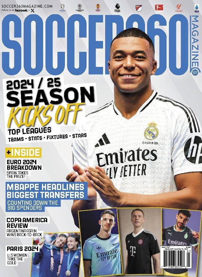 Soccer 360 Magazine September 17th, 2024 Issue Cover