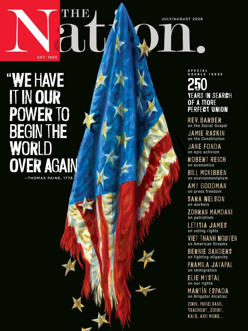 The Nation Magazine July 1st, 2026 Issue Cover