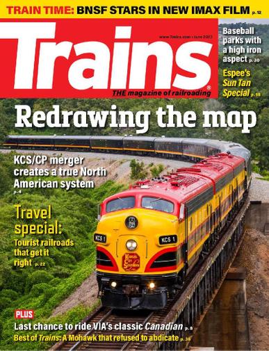 Trains Magazine June 1st, 2023 Issue Cover