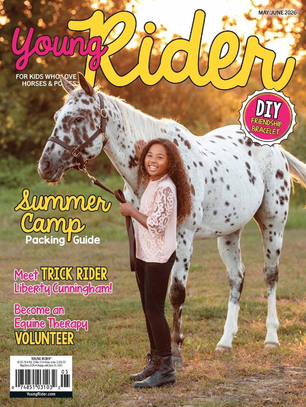 Young Rider Magazine May 1st, 2026 Issue Cover