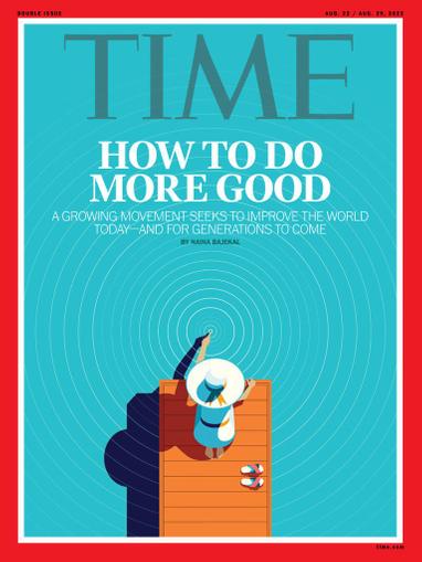 Time Magazine August 22nd, 2022 Issue Cover
