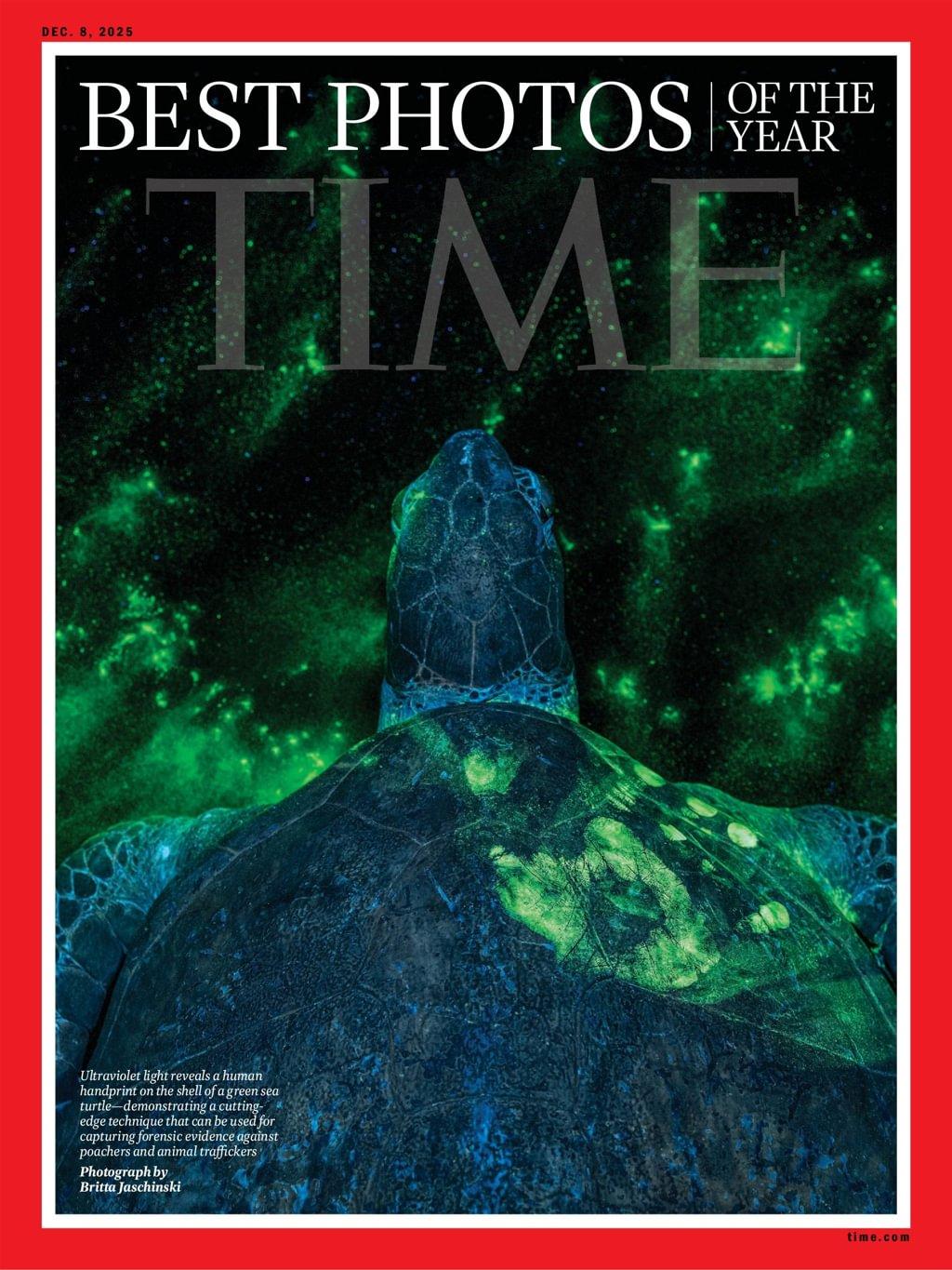 Time Magazine December 8th, 2025 Issue Cover