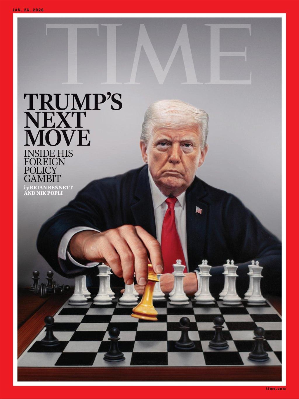 Time Magazine January 26th, 2026 Issue Cover