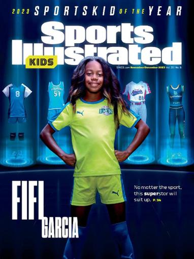 Sports Illustrated Kids Magazine November 1st, 2023 Issue Cover