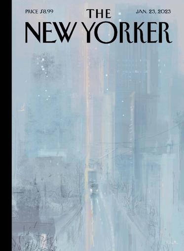 The New Yorker Magazine January 23rd, 2023 Issue Cover