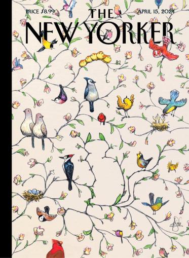 The New Yorker Magazine April 15th, 2024 Issue Cover