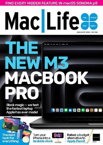 MacLife Magazine January 1st, 2024 Issue Cover