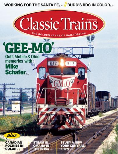 Classic Trains Magazine December 1st, 2022 Issue Cover