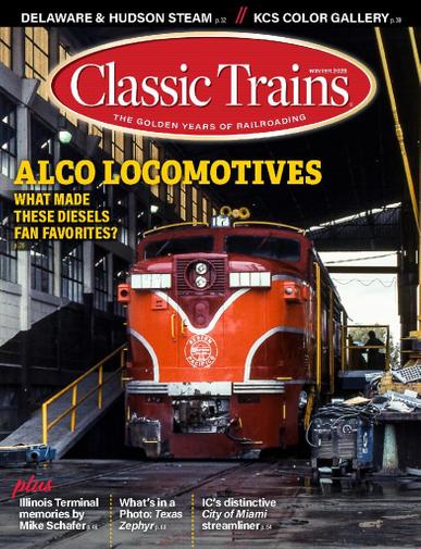 Classic Trains Magazine December 1st, 2023 Issue Cover