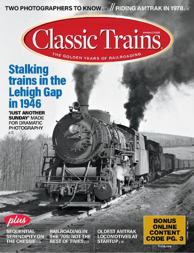 Classic Trains Magazine March 1st, 2023 Issue Cover