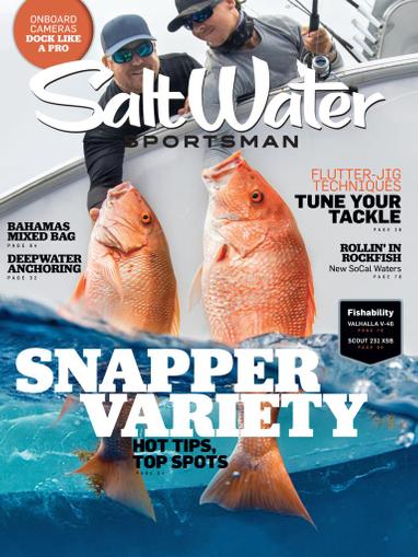 Salt Water Sportsman Magazine April 1st, 2022 Issue Cover