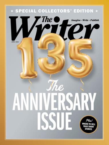 The Writer Magazine April 1st, 2022 Issue Cover