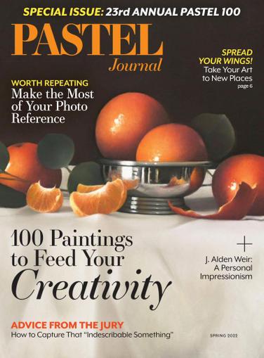 The Pastel Journal Magazine January 1st, 2022 Issue Cover