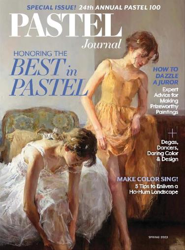 The Pastel Journal Magazine January 31st, 2023 Issue Cover