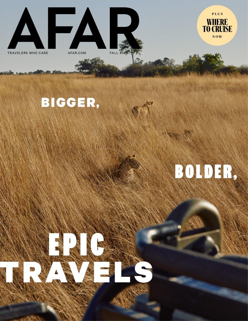 Afar Magazine October 23rd, 2025 Issue Cover