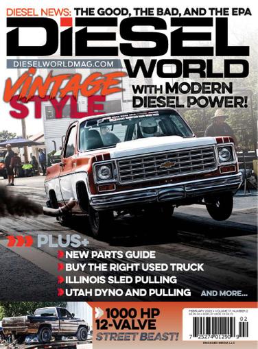 Diesel World Magazine February 1st, 2022 Issue Cover