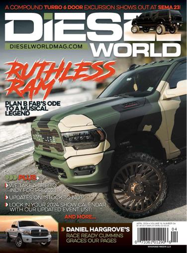 Diesel World Magazine April 1st, 2024 Issue Cover