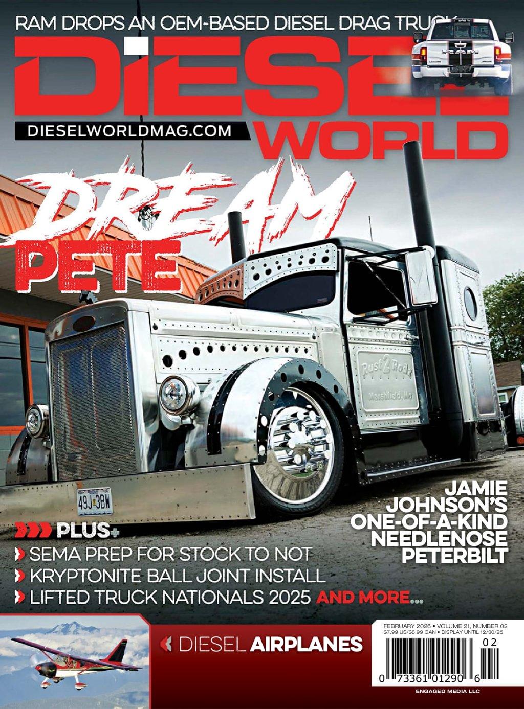 Diesel World Magazine Subscription                    February 1st, 2026 Issue