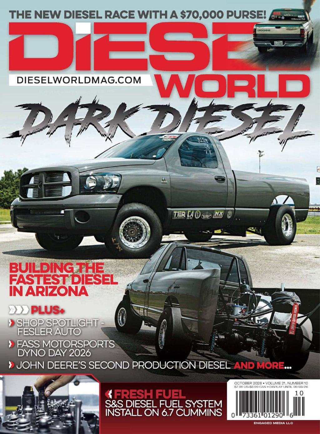 Diesel World Magazine October 1st, 2026 Issue Cover