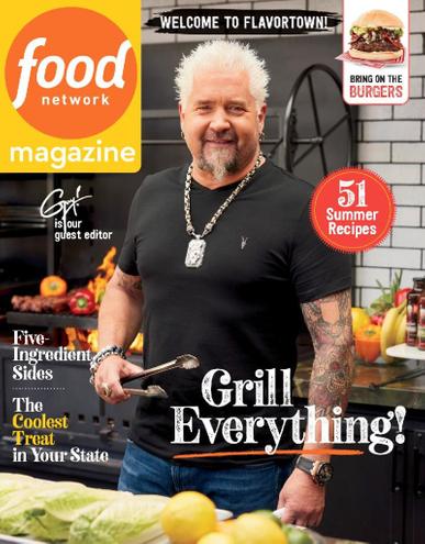 Food Network Magazine July 1st, 2023 Issue Cover