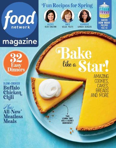 Food Network Magazine March 1st, 2023 Issue Cover