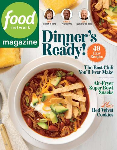 Food Network Magazine February 1st, 2024 Issue Cover