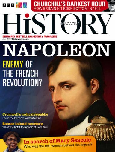 BBC History Magazine April 1st, 2022 Issue Cover