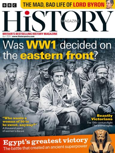 BBC History Magazine April 1st, 2024 Issue Cover