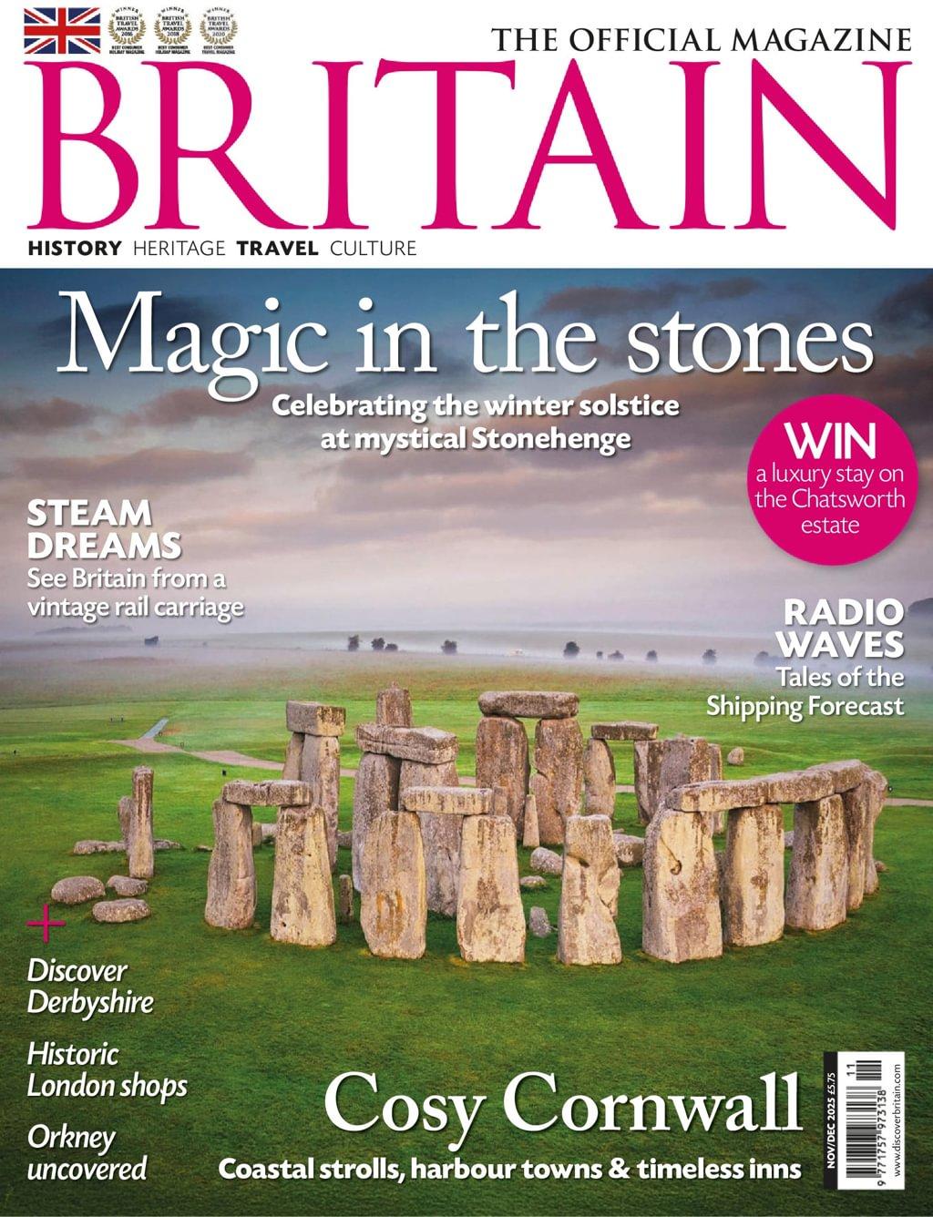 Britain Magazine November 1st, 2025 Issue Cover