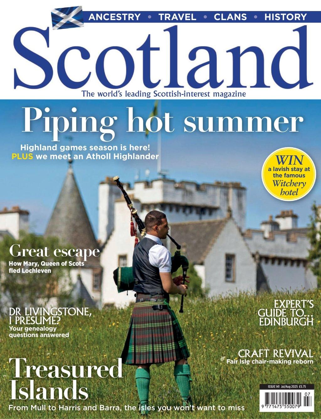 Scotland Magazine July 1st, 2025 Issue Cover