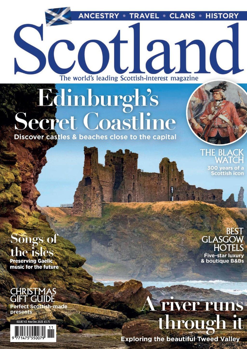 Scotland Magazine Subscription                    November 1st, 2025 Issue